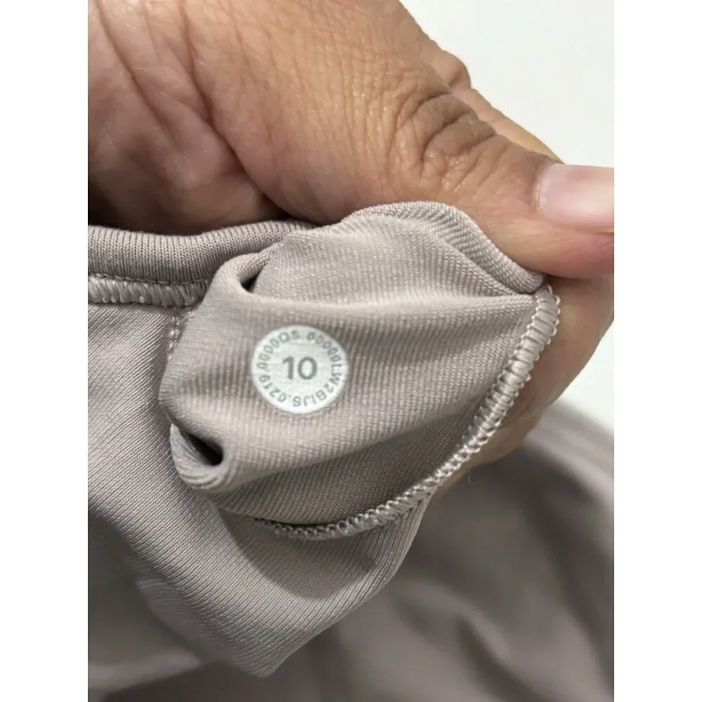 Lululemon Ebb To Street Sport Bra Smoky Blush Women 10  Wireless